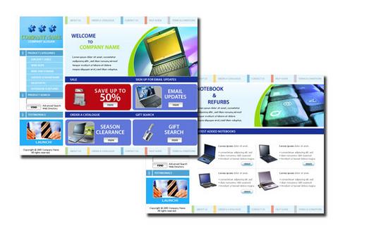 Product picture dewwebdesign : Website Template - Trading Company
