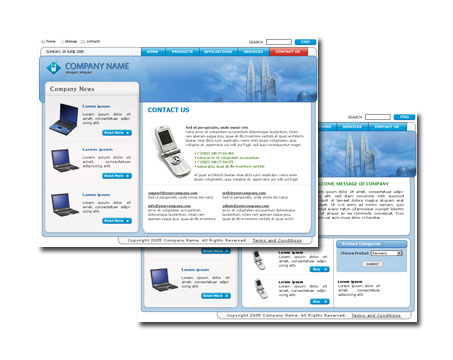 Product picture dewwebdesign : Website Template - Computing